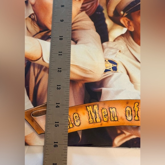 Vintage The Men Of Mayberry Tin Sign 16x12.5” New In Sealed Package 2002 - Picture 5 of 6